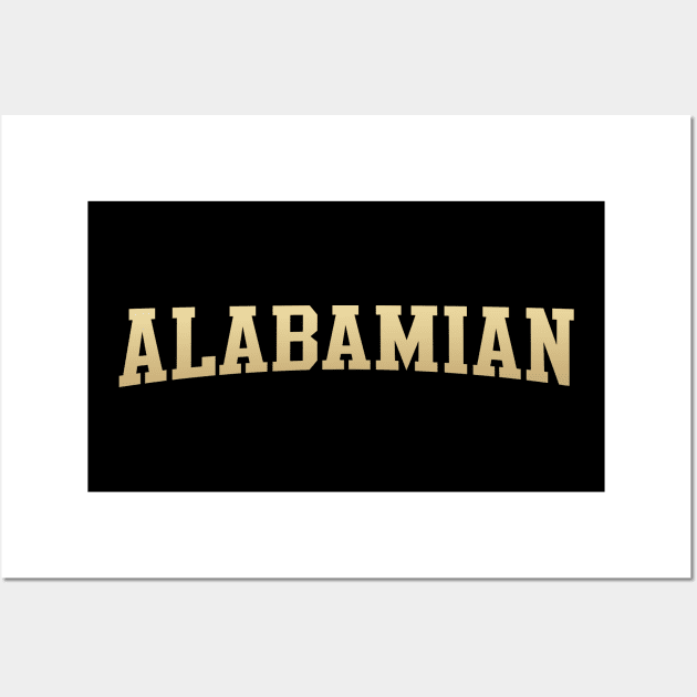 Alabamian - Alabama Native Wall Art by kani